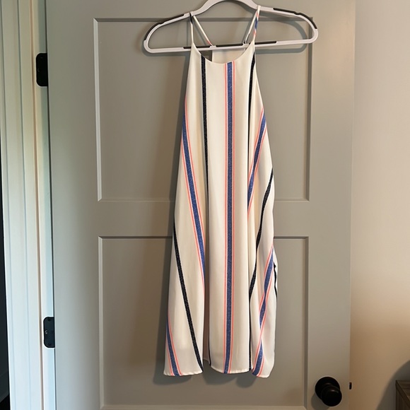 WHITE STRIPED SUNDRESS - Picture 3 of 7
